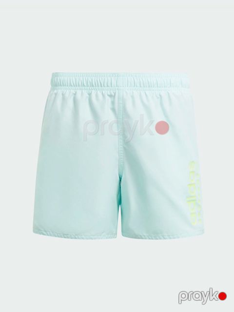 Oğlanlar üçün üzgüçü şortları Adidas ESS L CLX Short IP1583, yaşıl, polyester, ölçü 5-6 yaş — Bakı