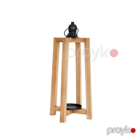 Şamdan fənər S-7113 L, böyük ölçülü, dekorativ - 5554500046136 — Bakı