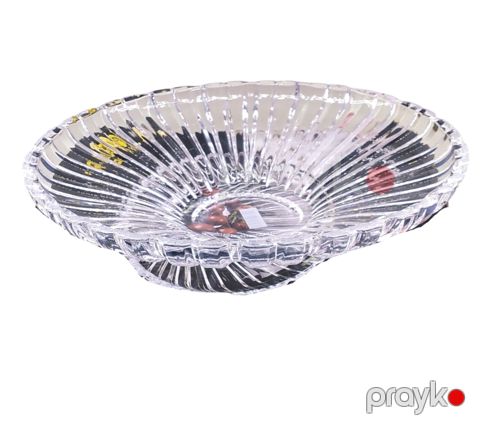 Meyvə qabı Yujing Glass Ware YJP-7301-3, şəffaf — Bakı