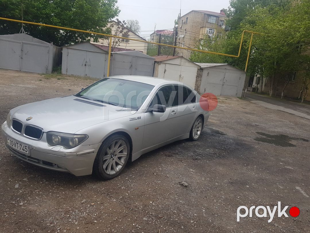 BMW 745, 2002 il — Avtomobillər, Bakı (9)