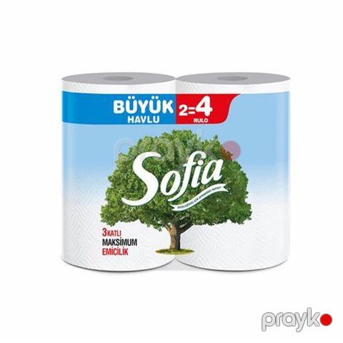 Mətbəx üçün kağız dəsmal Sofia, 2 rulon — Bakı
