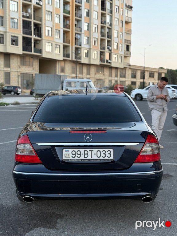 Mercedes E 230, 2.5 L, 2007 il, 250 000 km — Avtomobillər, Sumqayıt (3)