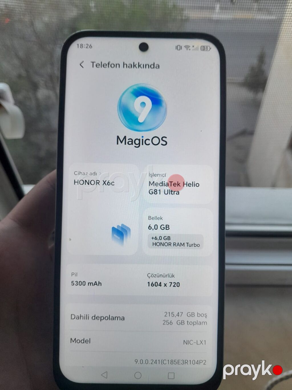 Honor X6c, 256 GB, rəng - Ağ — Honor, Sumqayıt (3)