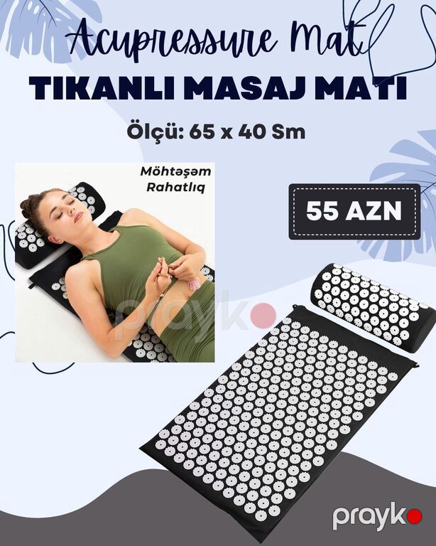 Yoqa xalçası "H-45-15" — İdman, hobi, istirahət, Bakı (8)
