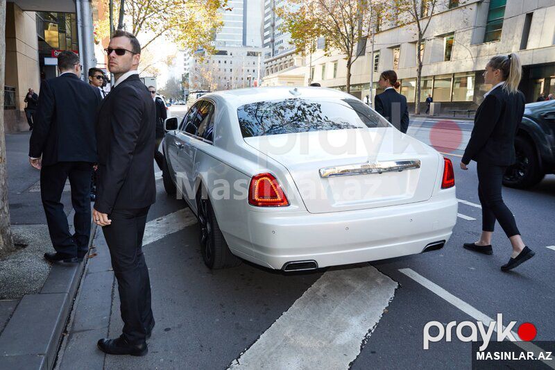Rolls Royce Ghost New Wedding, 2018 il — Minik avtomobili icarəsi, Bakı (3)