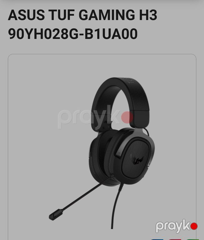 Qulaqlıq "Asus TUF Gaming H3" — Səs texnikası, Sumqayıt (2)