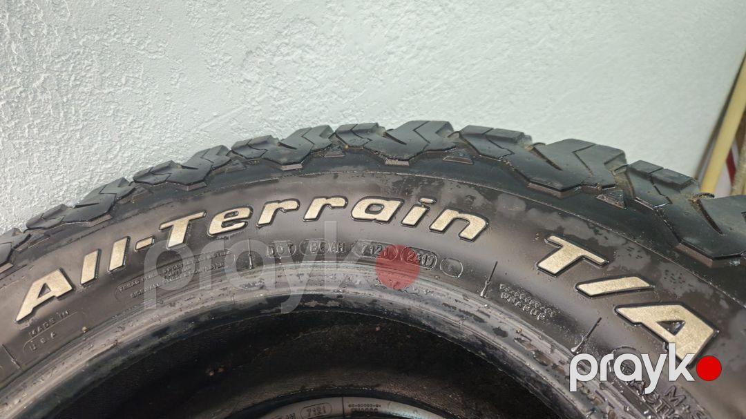 BFGoodrich All-Terrain T/A şinləri R17 — Ehtiyat hissələri və aksesuarlar, Bakı (2)