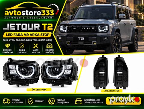Jetour t2 Deflendr dizayn fara stop işığı — Bakı