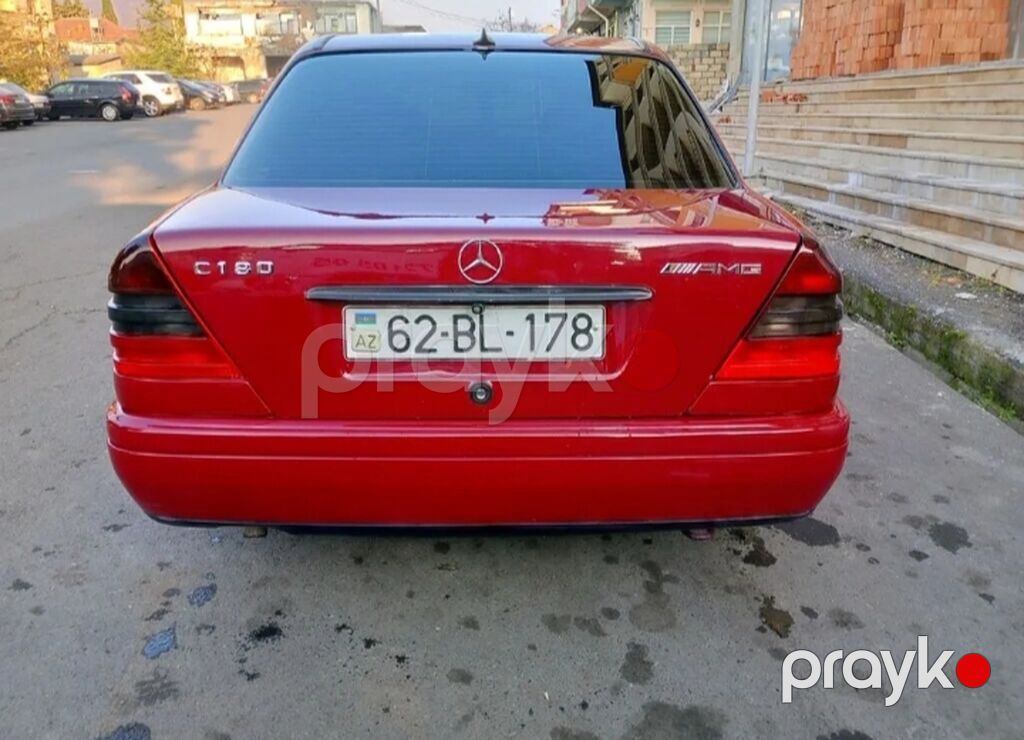 Mercedes-Benz C 180: 1.8 l 1995 il Sedan 62-BL-178 — Avtomobillər, Zaqatala (2)
