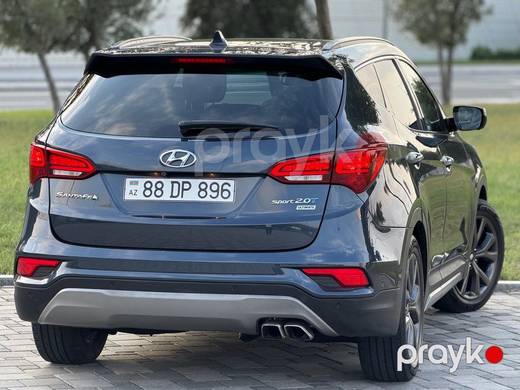 Hyundai Santa Fe, 2.0 L, 2017 il, 115 000 km — Avtomobillər, Bakı (10)