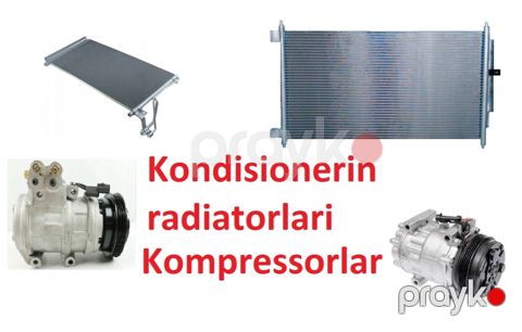 Hyundai Tucson 2000-2024 kondisioner radiatorları, kompressorları — Bakı