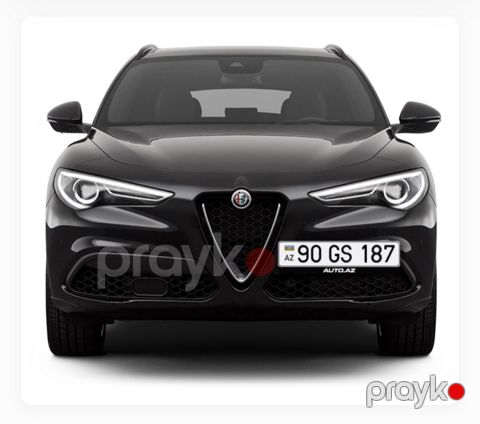 Avtomobil qeydiyyat nişanı - 90-GS-187 — Lənkəran