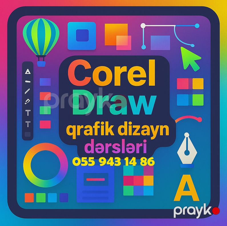 CorelDraw Photoshopla Dizayna Başla — IT, biznes, Bakı (3)