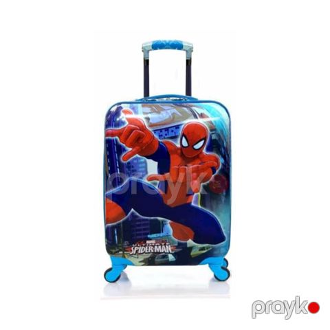 Çamadan 4 təkərli Baqajaz125 Spider-Man mavi — Bakı