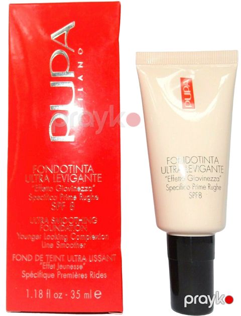 Tonal baza Pupa Ultra Smoothing Foundation Younger Looking Complexion 06 Ivory 35 ml — Bakı