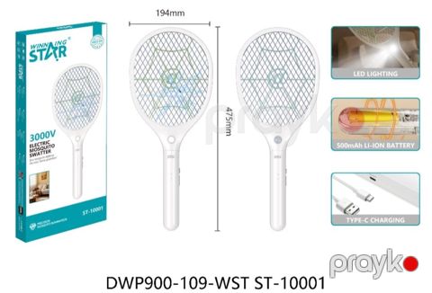 Elektroşok həşəratlara qarşı Winning Star ST-10001, 3 Vt, Ağ — Bakı