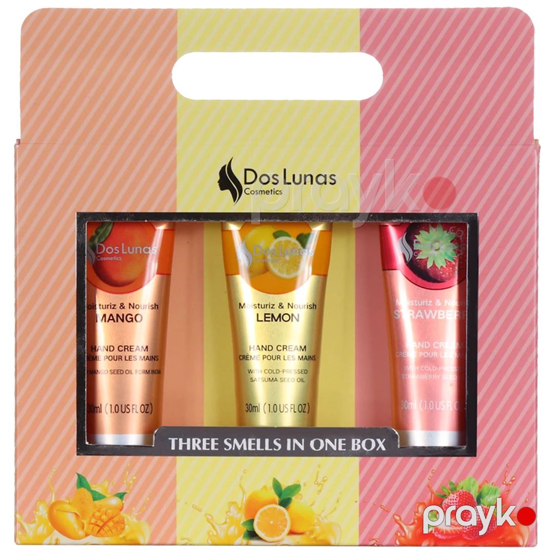 Əl kremi dəsti Dos Lunas LUN363-A, 3 əd x 30 ml — Mallar, Bakı