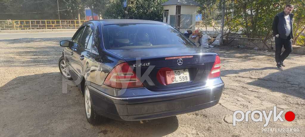 Mercedes C 240, 2.6 L, 2000 il, 400 000 km — Avtomobillər, Cəlilabad (2)