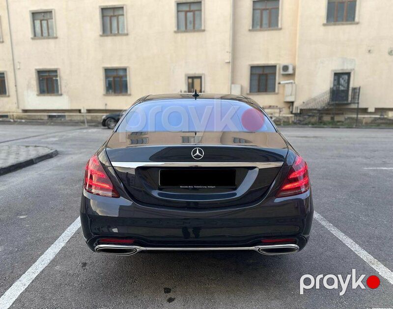 Mercedes S Class — Minik avtomobili icarəsi, Bakı (4)