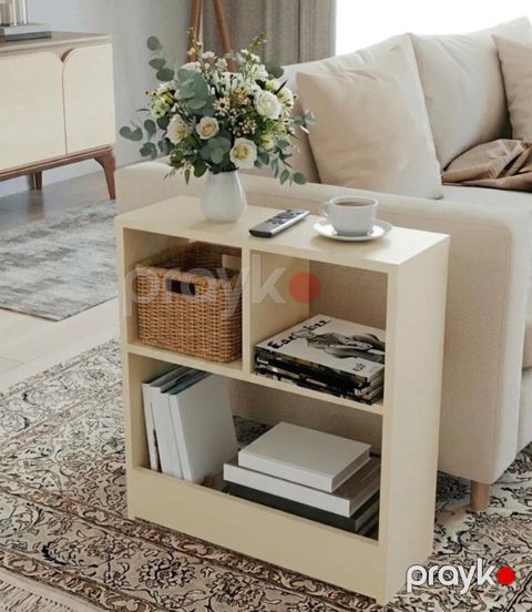 Tumba MB1, bej, laminat, 60x55x20 sm — Bakı
