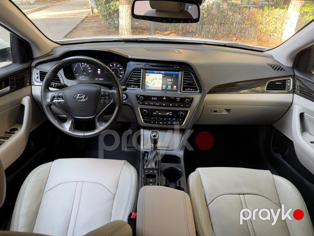 Hyundai Sonata, 2.0 L, 9.8 kWh, 2017 il, 214 000 km — Avtomobillər, Bakı (9)