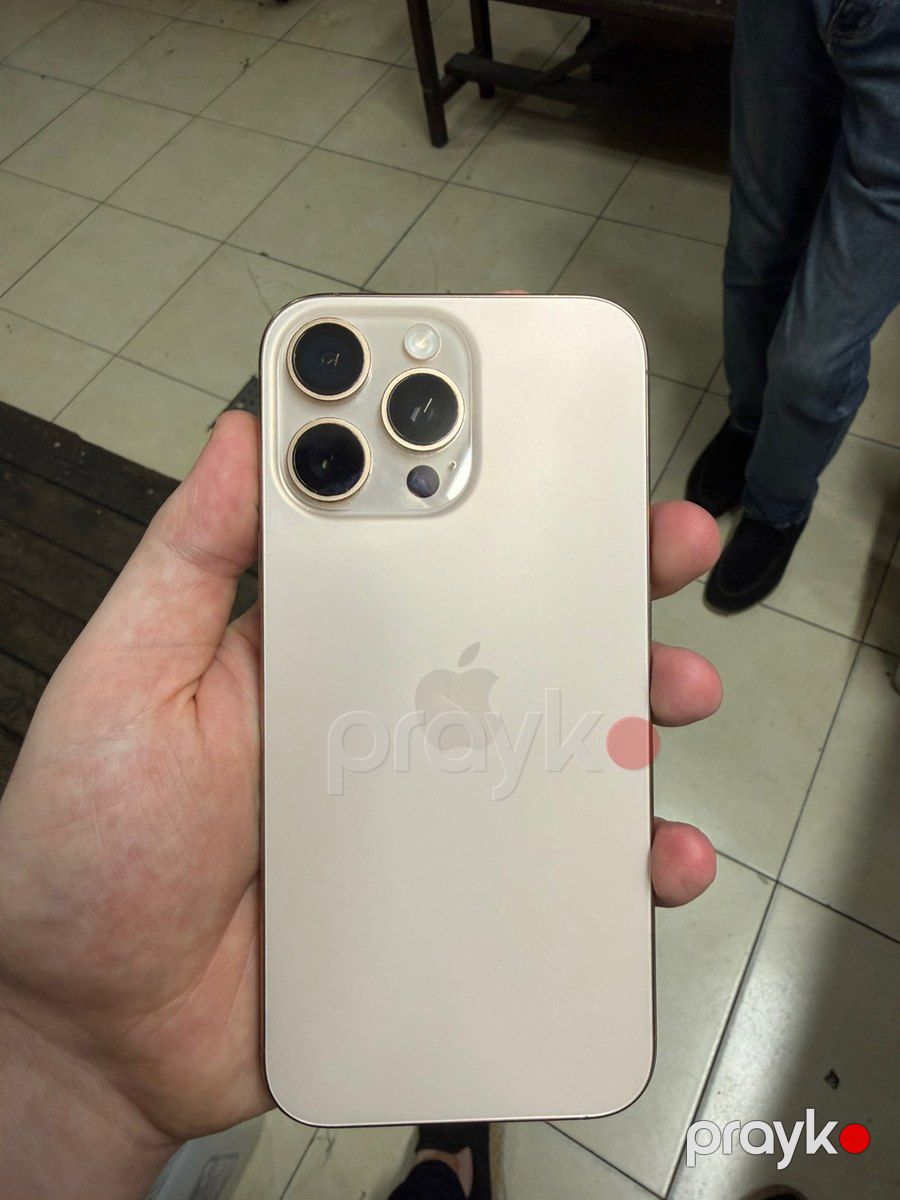 Apple iPhone 16 Pro Max Desert Titanium 256GB/8GB — Smartfonlar, Bakı (6)