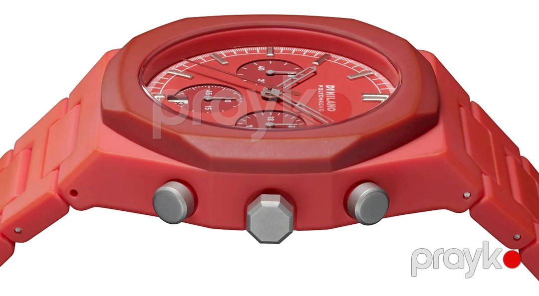 Qol saatı kişilər üçün D1 Milano Polychrono Red Blast PHBJ05 — Mallar, Bakı (2)