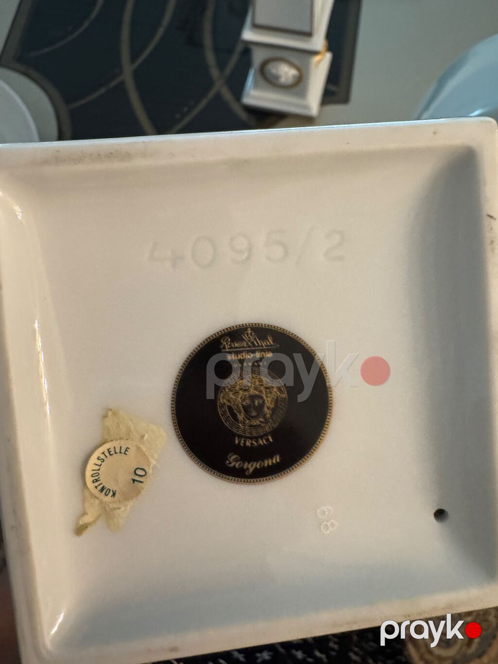 Rosenthal x Versace “Gorgona” kolleksiyası – dekorativ porselen dəst — Süfrə qabı, Bakı (4)