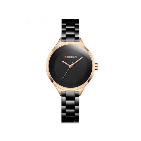 Qol saatı qadınlar üçün Curren C9015 Rosegold/Black — Bakı