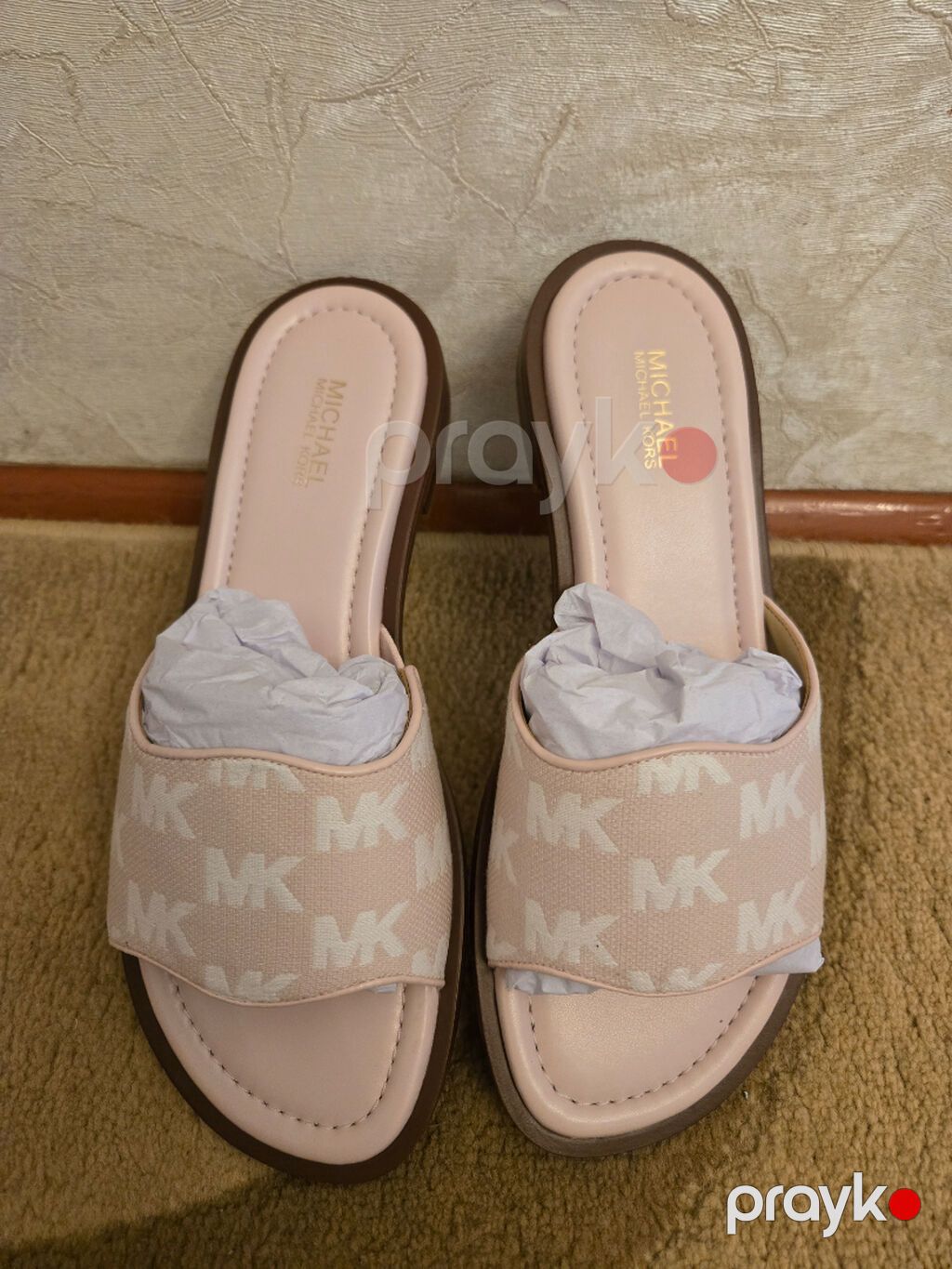Michael Kors sandalı satılır. Ölçü: 37, rəng - Çəhrayı, Yeni — Şəxsi əşyalar, Bakı (2)