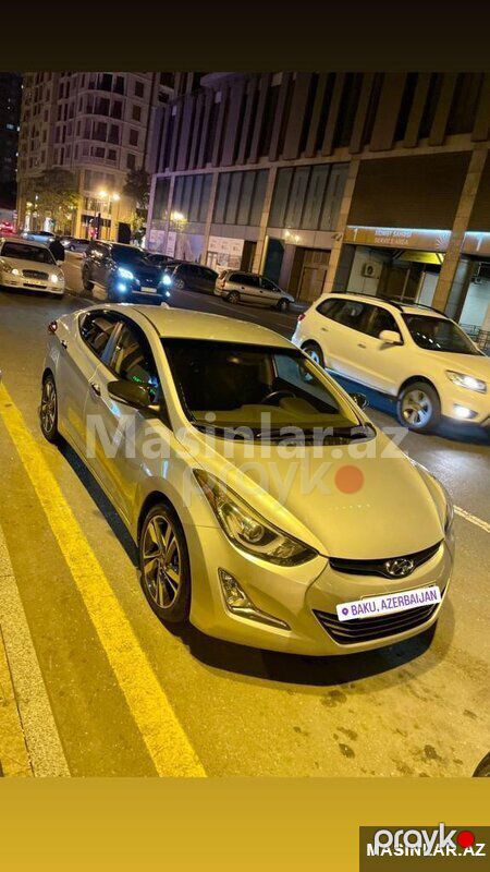 Hyundai Elantra, 2015 il — Bakı