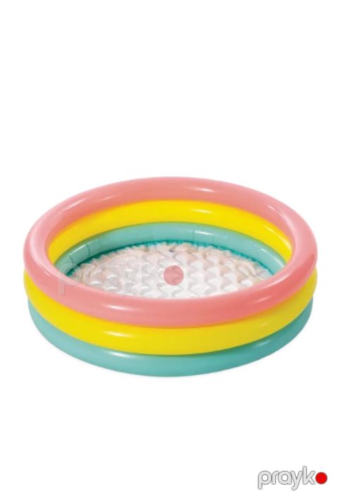 Uşaqlar üçün şişmə hovuz Intex HT-58924, rəngbərəng, 86x25 sm, 68 l — Bakı