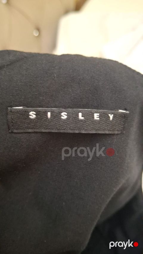 Sisley brendinin qadın üçün qara kombinezonu. - Model: dərin — Digah
