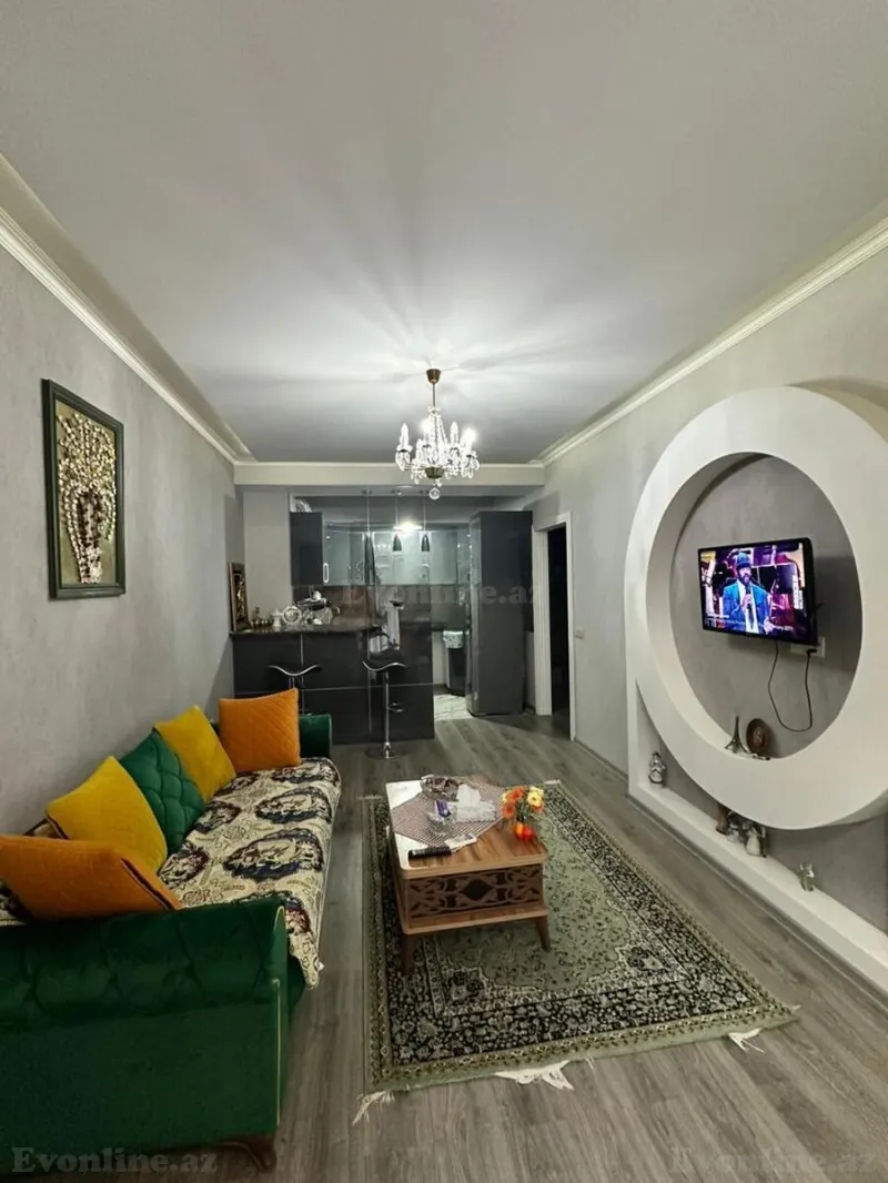 Satılır 2 otaqlı Mənzil Yeni tikili 52 m² Bakı, Xətai r., Həzi Aslanov — Mənzil, Bakı (3)