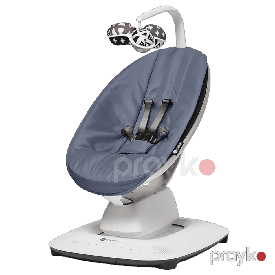 Şezlonq 4moms 5.0 Amerika MamaRoo Slate Blue — Elektrik yelləmə maşınları və şezlonqlər, Bakı (3)
