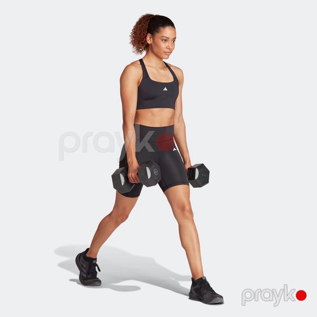 Qadınlar üçün idman şortu Adidas Optime IQ2686, qara, poliester/elastan, ölçü XS — Mallar, Bakı (3)