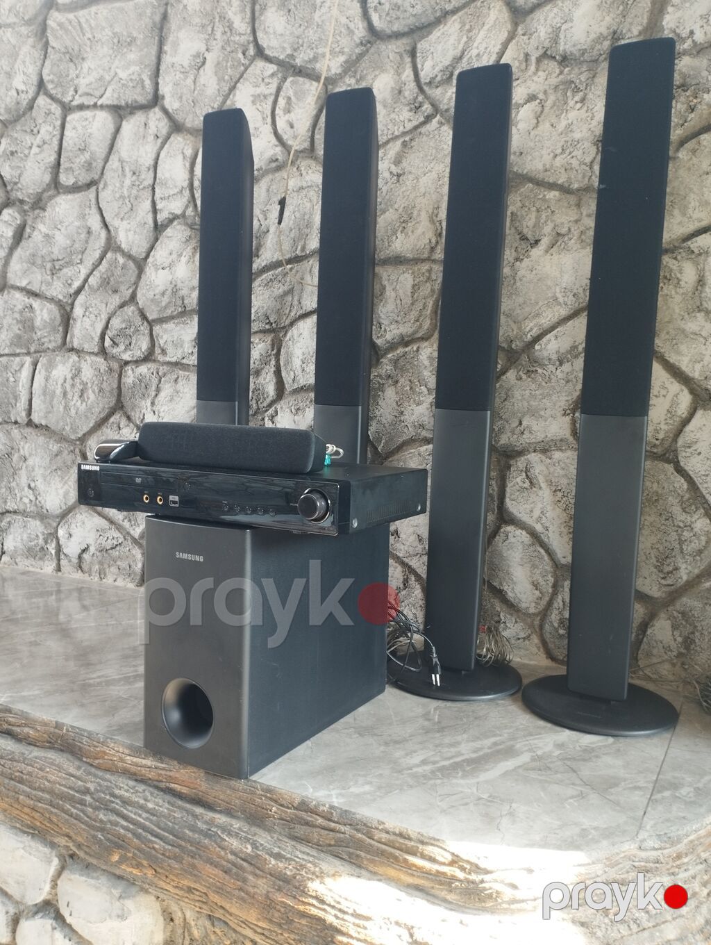 Samsung ev kinoteatrı – 5.1 kanal akustika dəsti Komplekt: - 4 ədəd — Akustik sistemlər, Saray (3)