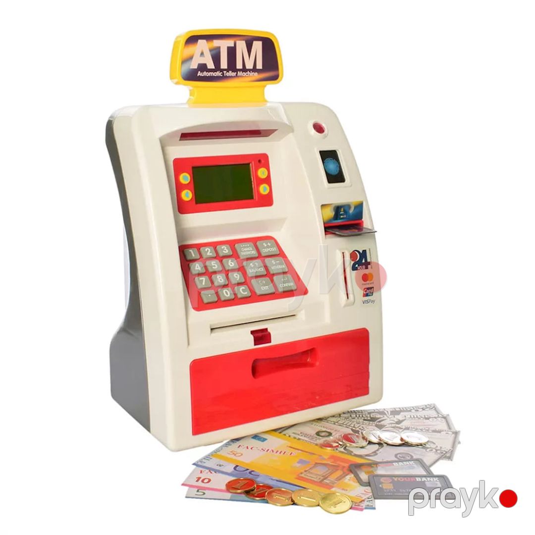 Uşaqlar üçün elektron daxıl-bankomat Five Star Toys 35860, rəngbərəng — Mallar, Bakı (2)