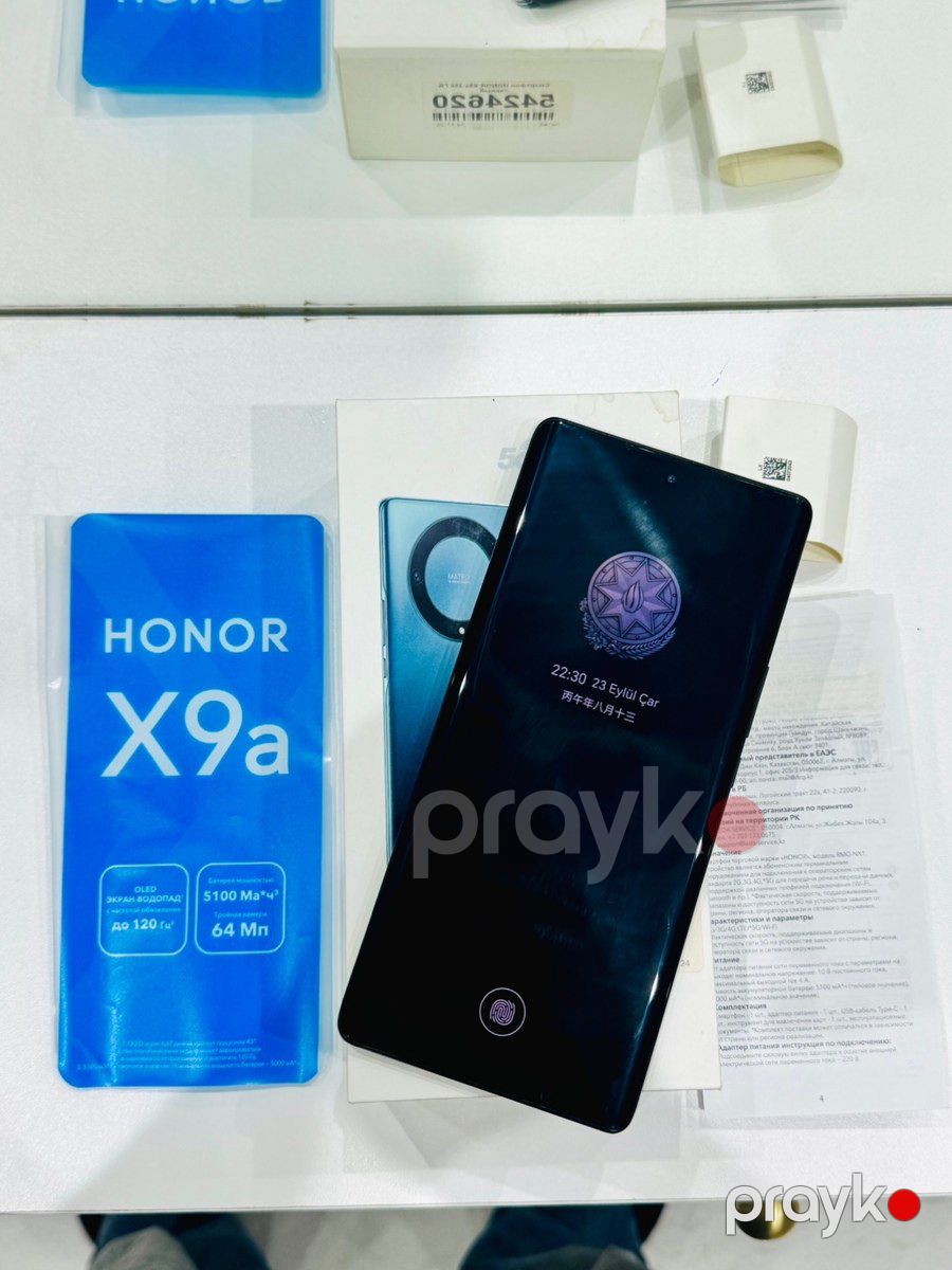 Honor X9a Midnight Black 256GB/8GB — Smartfonlar, Bakı (2)