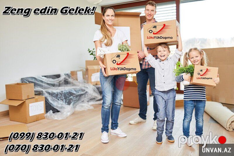 Lüks Yükdaşıma xidməti — Mallar, Bakı (2)