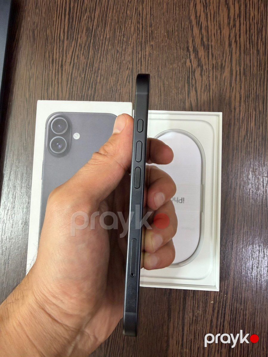 Apple iPhone 16 Black 128GB/8GB — Smartfonlar, Bakı (4)