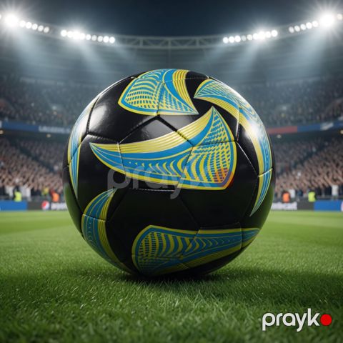 Futbol topu BYP, Rəngbərəng, ölçü 20 — Bakı