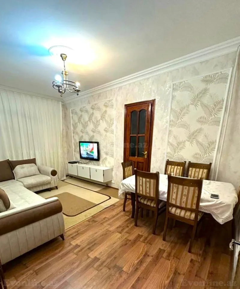 Satılır 2 otaqlı Mənzil Köhnə tikili 60 m² Bakı, Xətai r., Köhnə Günəşli — Mənzil, Bakı (5)