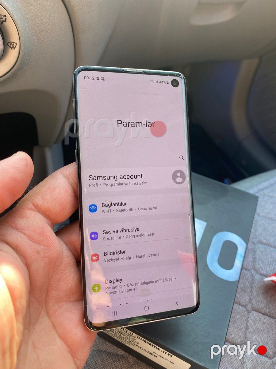 Samsung Galaxy S10 Smoke Blue 128GB/8GB — Smartfonlar, Şəki (4)