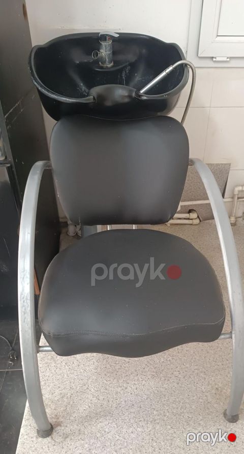 Salon üçün saç yuma kreslosu və lavabo - İnteqrasiya olunmuş yuma — Bakı