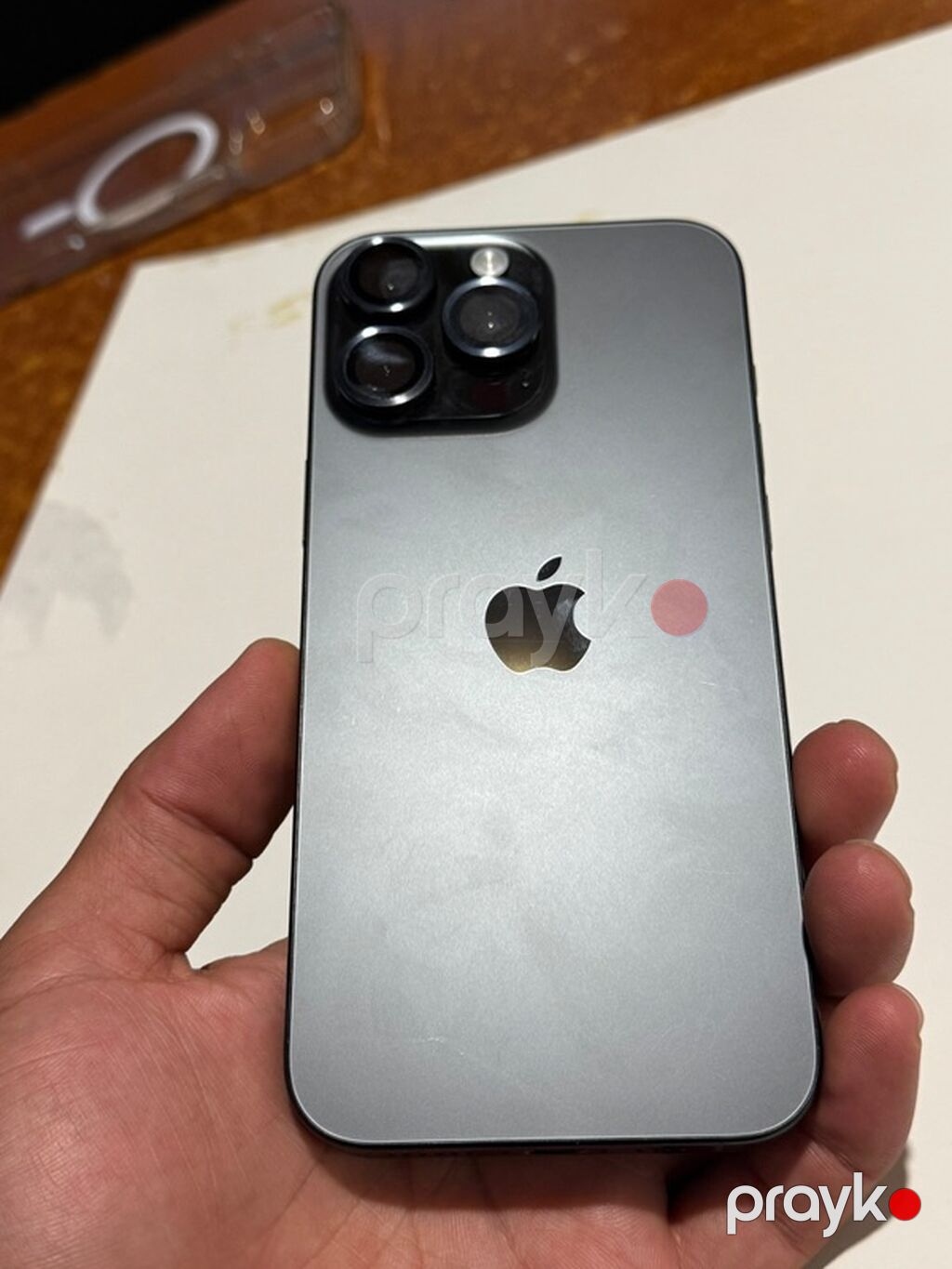 IPhone 16 Pro Max, 256 GB, Black Titanium, Simsiz şarj, Face ID, Sənədlərlə — Apple iPhone, Masazır (7)
