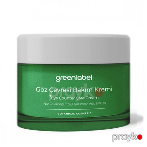 Göz ətrafındakı dəri üçün krem Greenlabel SPF30 nar yağı ilə 30 ml — Bakı