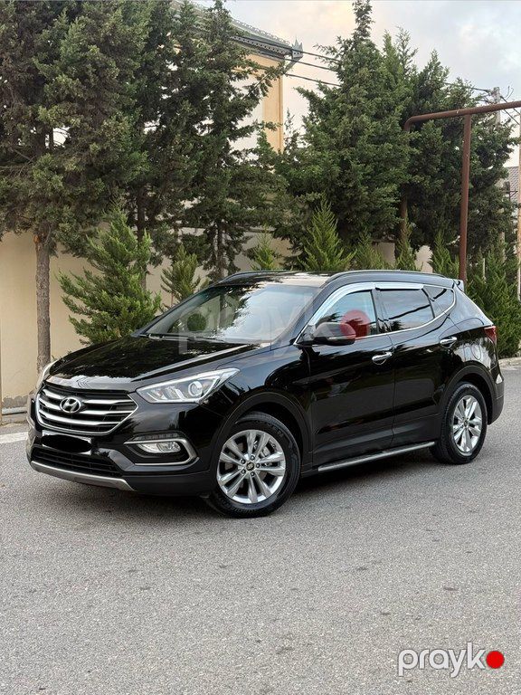 Hyundai Santa Fe, 2.0 L, 2017 il, 169 000 km — Avtomobillər, Bakı (2)