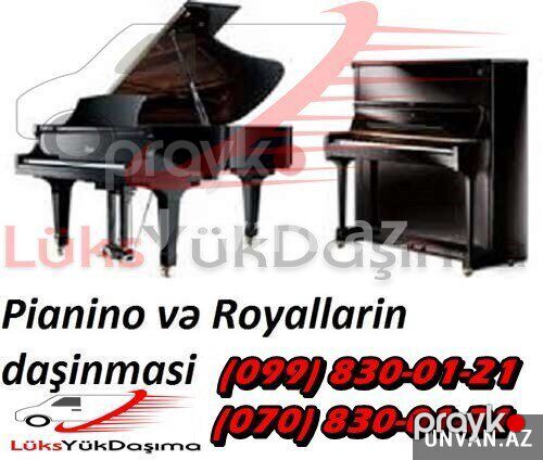 Ağır seyflərin və pianinoların daşınması — Mallar, Bakı (2)