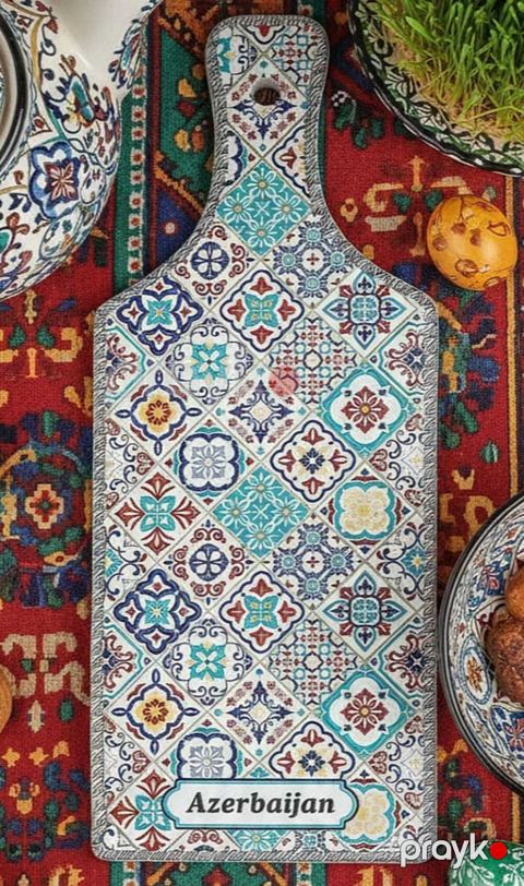 Altlıq çaydan üçün R569, keramika, 30x12 sm — Bakı